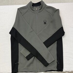 Spyder Men's Two-Tone Zip-Up Sweater